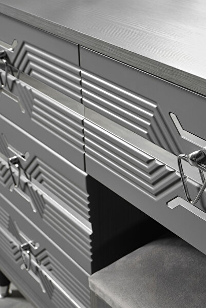 Eymense Zümrüt Aynalı Şifonyer