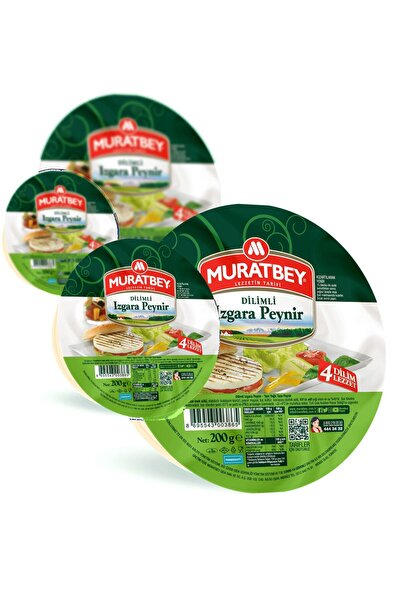 Muratbey Dilimli Izgara Peynir ( 4 X 200 Gr ) = 800 Gr