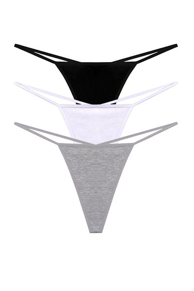 riways secret Cotton Rope Thong 3 Pack