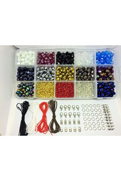 yağmur gökçe Set za hobije sa kristalnim perlicama br. 44 (8 mm kristalne per...