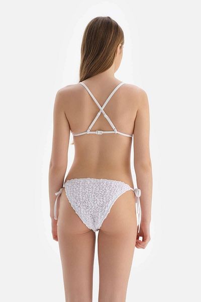 Dagi Weiße Spaghetti-Bikinihose