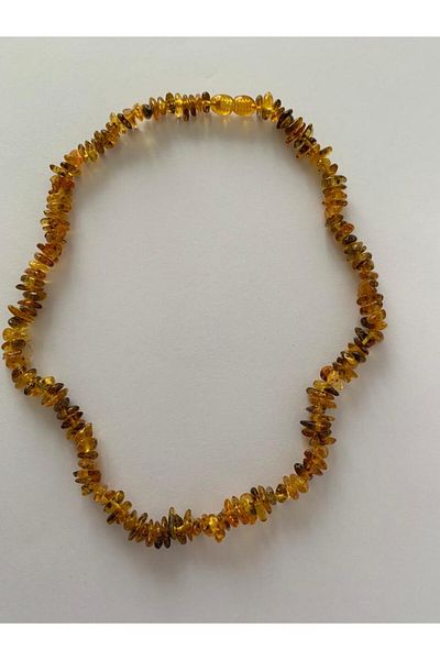 Tesbihci Efendi Drop Amber Adult Necklace 50-52 Cm