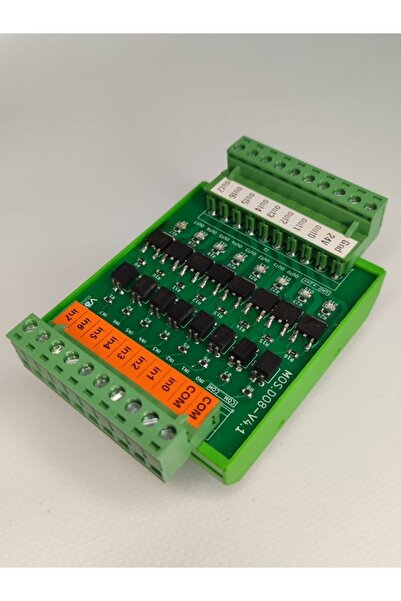 VALERM Dc 8 Kanal Solid State Role Transistör Kartı Pnp-npn (SSR) Mos-08-v4
