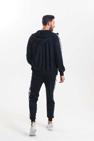 Cramp Spor Cramp Erkek Kolda Baskılı Dalgıç Kumaş Eşofman Takımı