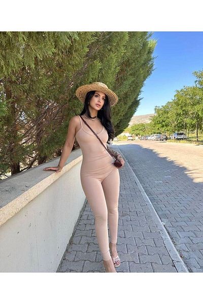 Sweet Scarf Jumpsuit