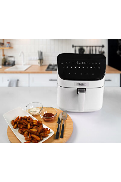 ERATEC Airfryer Sıcak Hava Fritözü AF-66 Beyaz AF-66 BEYAZ