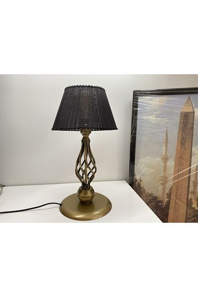asellus Luxury Exclusie - Stylish Decoration Lampshade, Table Lamp with Knitted Head
