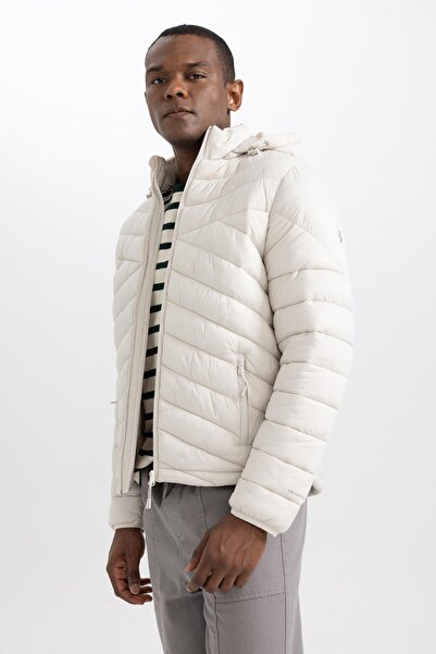DeFacto Fit Water Repellent Slim Fit Hooded Puffer Coat A3034ax23au