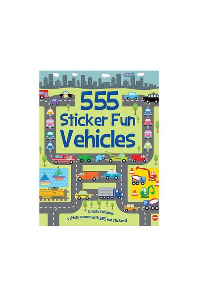 Imagine That 555 Sticker Fun Vehicles