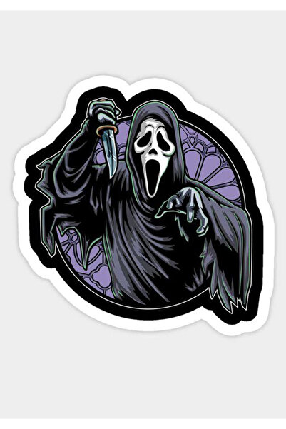 MegaSticker Scream Çığlık Sticker Araba, Motorsiklet, Kask, Laptop, Cam Stick...