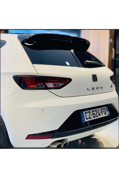 HYM TUNİNG SEAT LEON SPOYLER PARLAK SİYAH İTHAL ÜRÜN