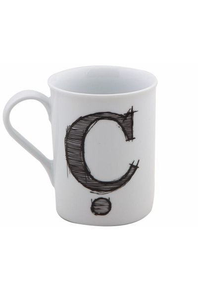 Porland Letter (C) Mug 285cc
