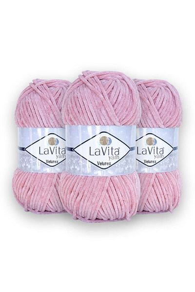 Lavita Yarn Velurex Baby 3 Pack Amigurumi Πλεκτό Χέρι Σπάνιο Taka Yarn (4105)