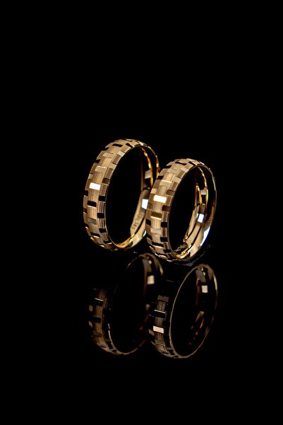 Bora Değerli Madenler 925 Gümüş Alyans Nişan Yüzüğü