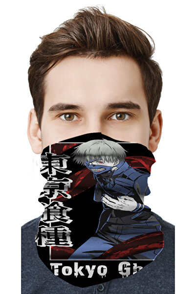 TEEMOOD PIRATE PARROT TOKYO GHOUL Anime Manga Motor - Mască de față pentru ci...