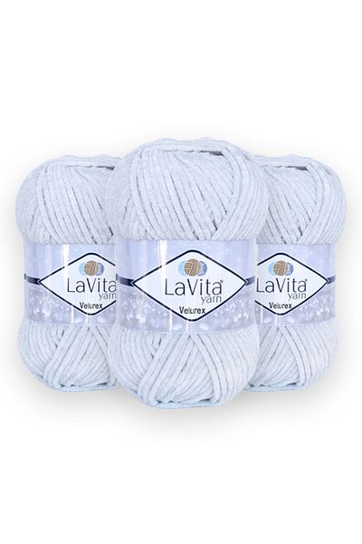 Lavita Νήματα Velurex Baby 3 Pack Amigurumi Πλεκτό Χέρι Σκέλος Taka Yarn 1040