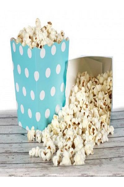 Kazanabil 10 PCS POINTED SMALL CORN BOX BLUE