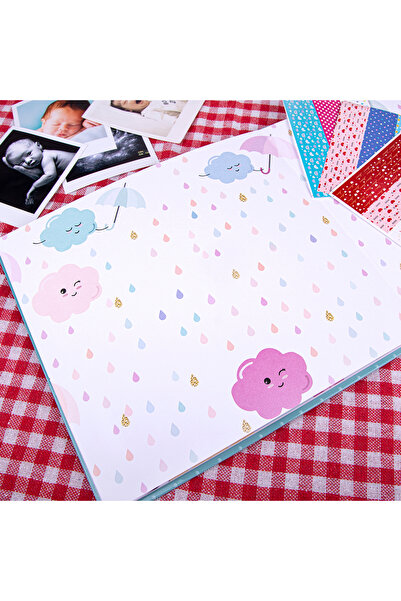 Nobbystar Baby and Child Memory Book + Colorful Sticker Gift