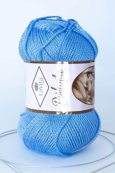 LaVita Yarn Tricotat amigurumi cu diamant albastru - fire Taka (9813)