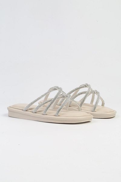 Pierre Cardin ® |   PC-5104-3891 Κρέμα-Γυναικείες Παντόφλες
