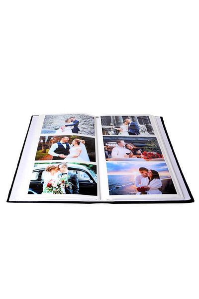 Nobbystar Red Leather 10x15cm - 300 Window Photo Album