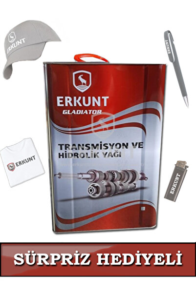 ERKUNT Gladıator Transmisyon Ve Hidrolik Yağı 16kg (sürpriz Hediyeli )