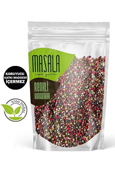 Super Gurme Masala Renkli Karabiber 100 g - 4 Renk Biber