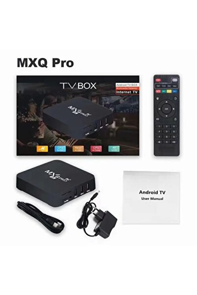 Anunnaki 4k Ultra Hd Android Tv Box Mxq Pro 1GB 8GB 5G Dört Çekirdekli Meida ...