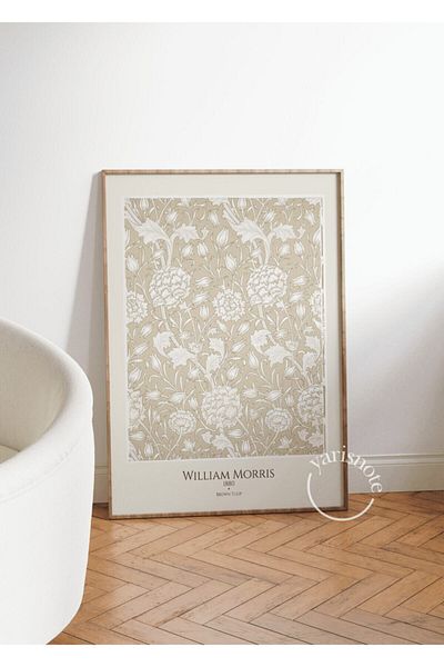 Yaris Note Σχέδιο αφίσας χωρίς πλαίσιο William Morris