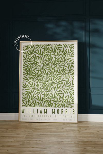 Yaris Note Σχέδιο αφίσας χωρίς πλαίσιο William Morris