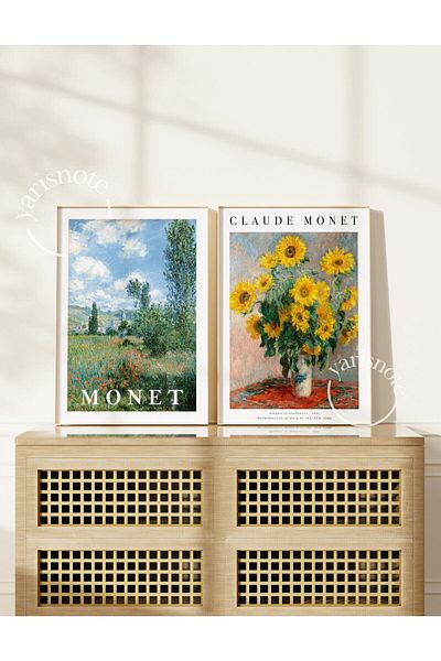 Yaris Note Claude Monet Σετ 2 - Αφίσα χωρίς πλαίσιο