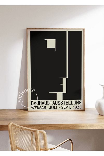 Yaris Note Σχεδιασμός αφίσας χωρίς πλαίσιο Bauhaus