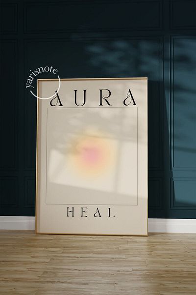 Yaris Note Αφίσα Aura Heal - Σχεδιασμός χωρίς πλαίσιο
