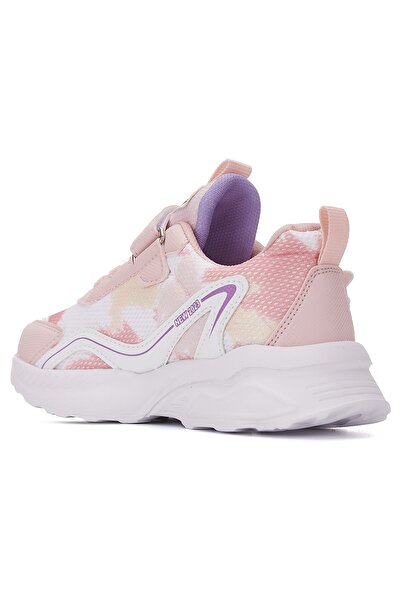 İmerShoes Powder White Hello Kitty Sneaker - Girls' Shoes with Rubber Laces and Hologram Velcro 2014