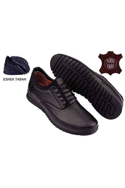 DETECTOR Interior Exterior Piele autentică Talpă ortopedică din cauciuc Pantofi casual pentru bărbați Ry909k
