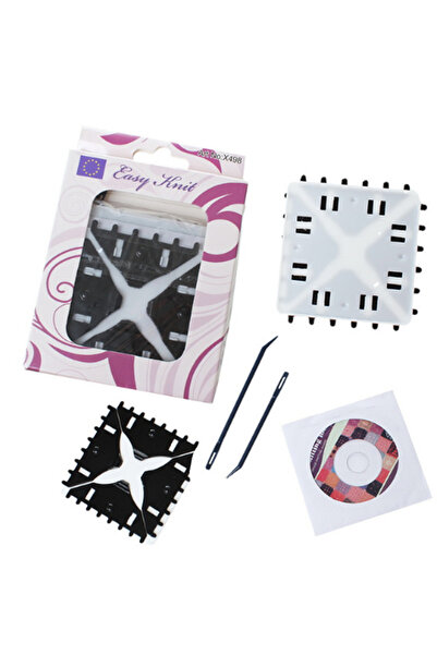 EleganTShoP Aparat de tricotat ușor Easy Knit X498