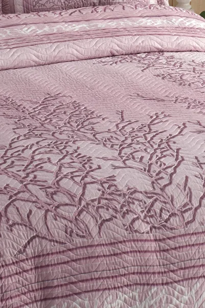 Örtüm Eylül Powder Single Quilted Bedspread