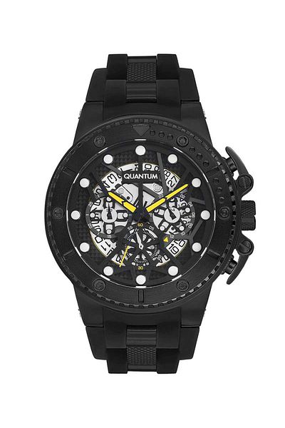 Quantum Functional Silicone Cord Men's Wristwatch Custom Made Sports Model Original