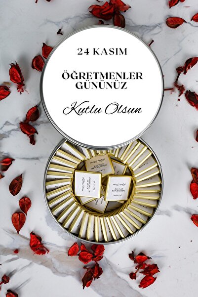 Öğretmenler Günü Hediyesi 40 Adet Madlen Çikolata Öğretmenler Gününüz Kutlu Olsun Etiketli