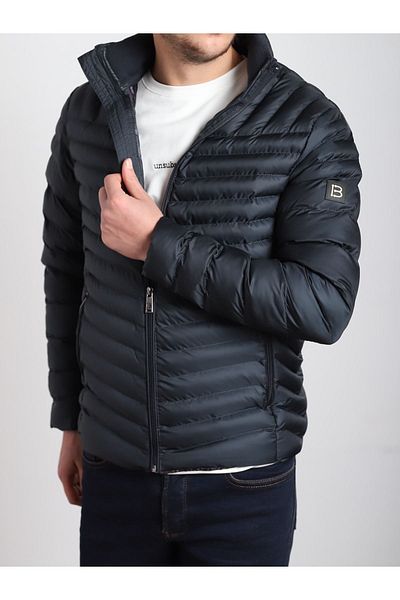 TUĞRA CENTER Thermal Coating Sports Puffer Jacket Pertrol Green
