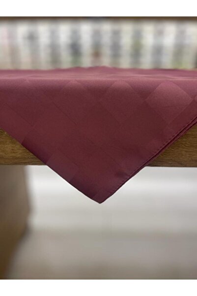FRESCO SCARFS Kadın Tesettür Ipeksi Jakar Dama Desen Eşarp*gül Kurusu