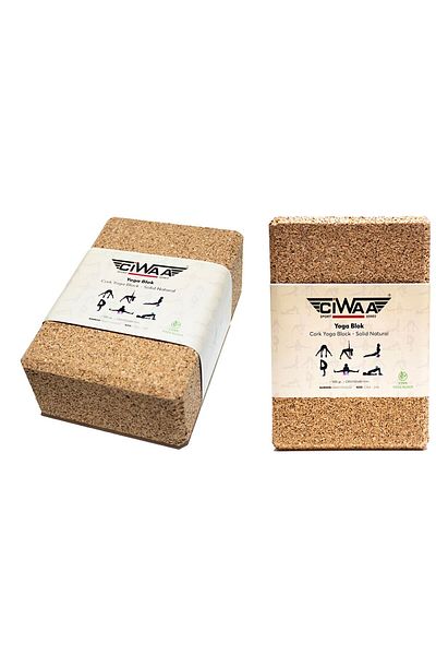 CIWAA Mushroom Yoga Block Set of 2