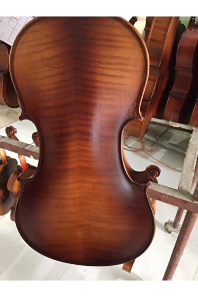 VALERIA 4/4 Tam Boy Hareli Mat Cila Keman Seti-kutu-yay-reçine Dahil