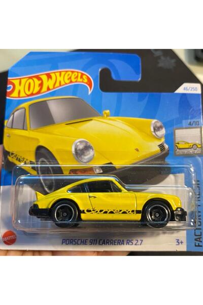 HOT WHEELS Tekli Arabalar Sarı Porsche 911 Carrera Rs 2.7 (NADİR BULUNUR KOLE...