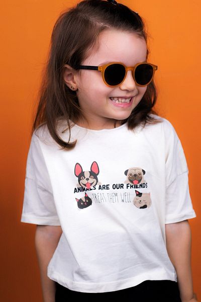 By Donetto New Unisex 3-9 Years Old Polarized Orange Children's Sunglasses