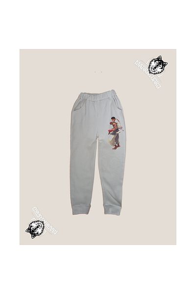 MarkaTurko STREET εμπριμέ unisex Προσαρμοσμένο σχέδιο Βαμβακερή γκρι παιδική φόρμα 606-107G