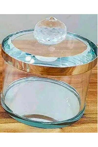 Sensoria Dekoratif Lüks Kahve Yanı Sunumluk Şekerlik Lokumluk Drajelik Krista...