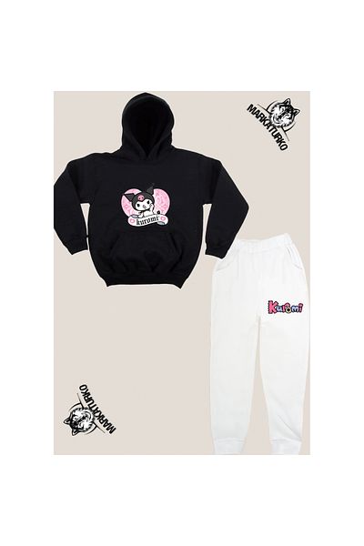 MarkaTurko Asi&cute Printed Unisex Special Design Βαμβακερή Παιδική Φόρμα 888-02