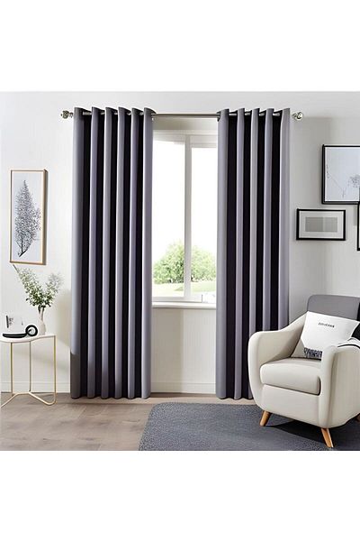 MebelPort Curtain Blackout Dimming 1/2 Pleated foundation