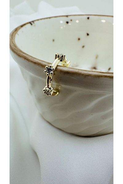 Ezgili Takı TEKTAŞ MODEL KIKIRDAK EARRING